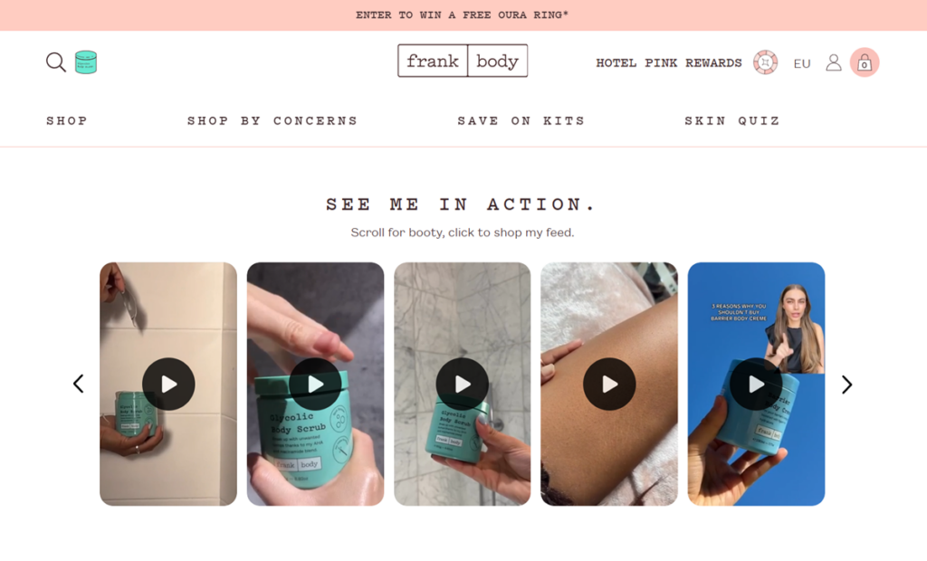video content example